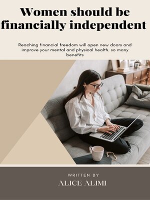cover image of Women should be financially independent.